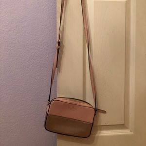 Pink Kate spade cross body/purse
